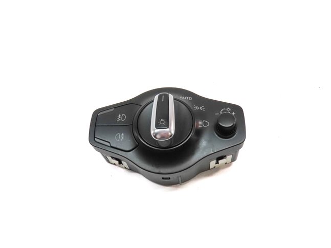 Thumbnail 2: 2012 AUDI Q5 (B8 8R) FRONT LEFT DASH HEADLIGHT HEAD LIGHT LAMP SWITCH KNOB BLACK