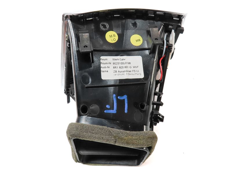 Thumbnail 6: 2012 AUDI Q5 (B8 8R) FRONT LEFT DRIVER DASH HVAC A/C HEATER AIR VENT (BLACK)