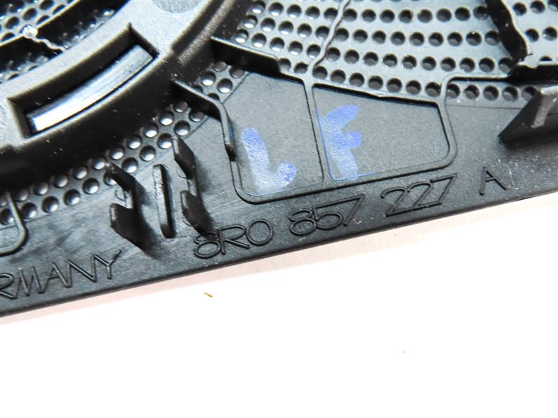 Thumbnail 18: 2012 AUDI Q5 (B8 8R) FRONT REAR LEFT RIGHT SPEAKER GRILLE SET 12 BANG & OLUFSEN