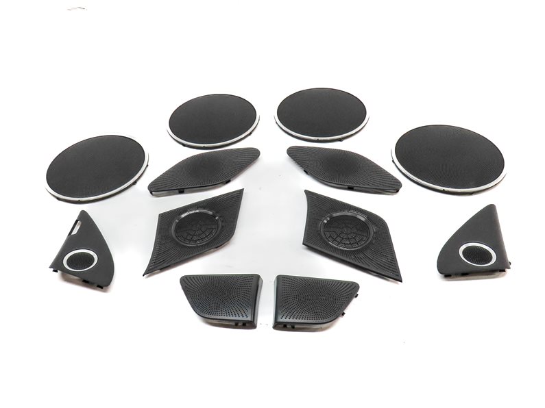 Thumbnail 2: 2012 AUDI Q5 (B8 8R) FRONT REAR LEFT RIGHT SPEAKER GRILLE SET 12 BANG & OLUFSEN