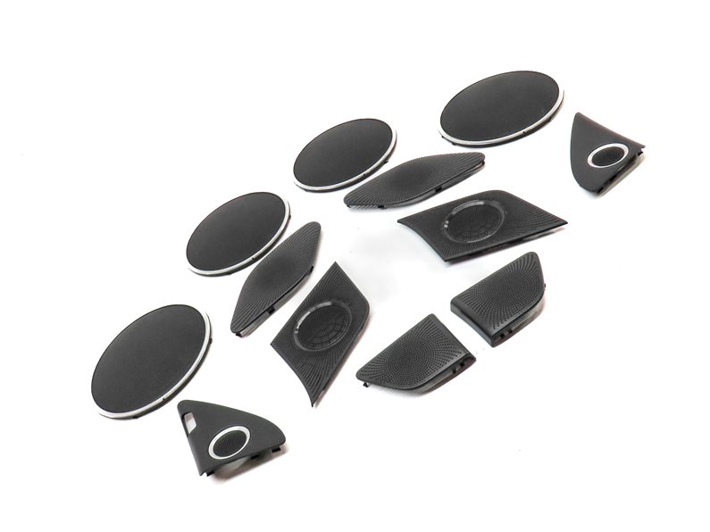 Thumbnail 3: 2012 AUDI Q5 (B8 8R) FRONT REAR LEFT RIGHT SPEAKER GRILLE SET 12 BANG & OLUFSEN