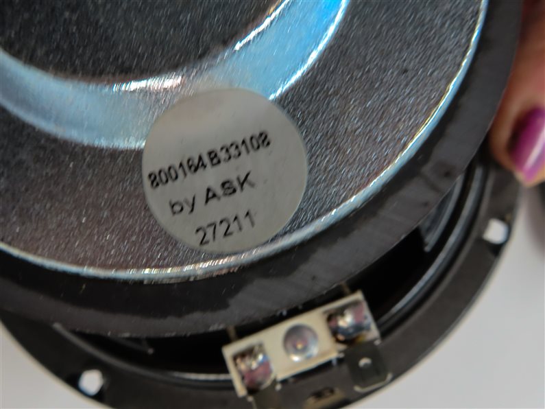 Thumbnail 10: 2012 AUDI Q5 (B8 8R) BANG & OLUFSEN RADIO SPEAKER SET 14 WOOFER MIDRANGE TWEETER
