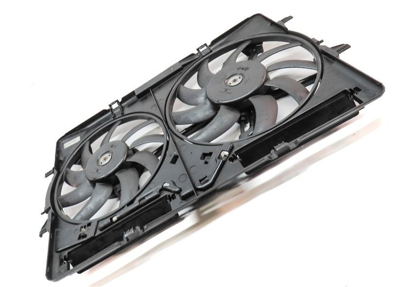Thumbnail 3: 09-17 AUDI A4 A5 Q5 S4 (B8 8T 8R) 2.0L 3.0L 3.2L RADIATOR COOLING FAN w/ SHROUD