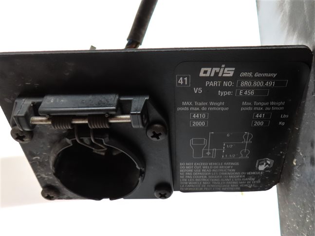 Thumbnail 4: 09-12 AUDI Q5 B8 8R REAR TRAILER TOW TOWING HITCH w/ WIRE WIRING HARNESS