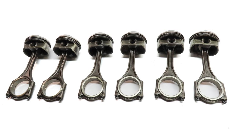 Thumbnail 4: 2008-2012 AUDI A4 A5 A6 Q5 B8 8K 8R C7 3.2L FSI ENGINE PISTON w/ ROD SET/6