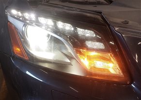 Thumbnail 2: 09-12 AUDI Q5 B8 8R FRONT RIGHT PASSENGER XENON HID ADAPTIVE HEADLIGHT LAMP