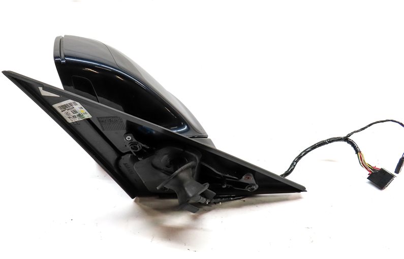 Thumbnail 5: 09-14 AUDI Q5 (B8 8R) LEFT PFOLD HEAT MEM AUTODIM BLIND SPOT DOOR MIRROR (Blue)