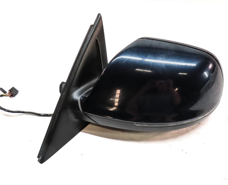 Thumbnail 6: 09-14 AUDI Q5 (B8 8R) LEFT PFOLD HEAT MEM AUTODIM BLIND SPOT DOOR MIRROR (Blue)