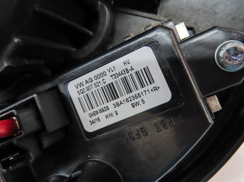 Thumbnail 6: 2015-2018 VW GOLF GTI / AUDI A3 S3 RS3 (8V) FRONT HEATER A/C BLOWER FAN MOTOR