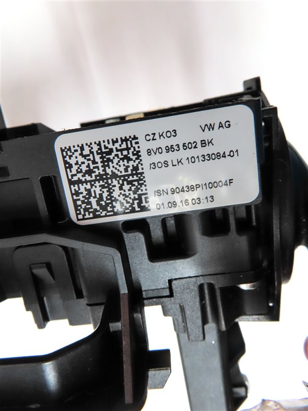 Thumbnail 7: 17-19 AUDI A3 S3 RS3 8V STEERING COLUMN WIPER BLINKER CRUISE COMBINATION SWITCH