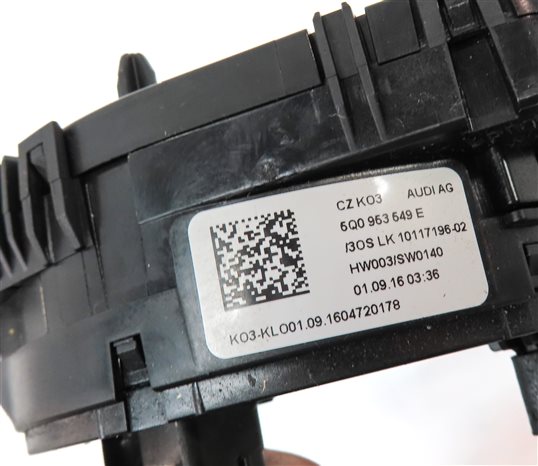 Thumbnail 6: 15-19 VW GOLF AUDI A3 S3 (8V) STEERING COLUMN CLOCKSPRING CLOCK SPRING SLIP RING