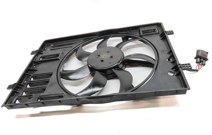 Thumbnail 2: 2017-2019 AUDI A3 (8V) 2.0L TURBO ENGINE RADIATOR COOLING FAN BLADE w/ MOTOR