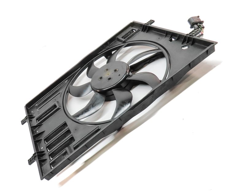 Thumbnail 3: 2017-2019 AUDI A3 (8V) 2.0L TURBO ENGINE RADIATOR COOLING FAN BLADE w/ MOTOR