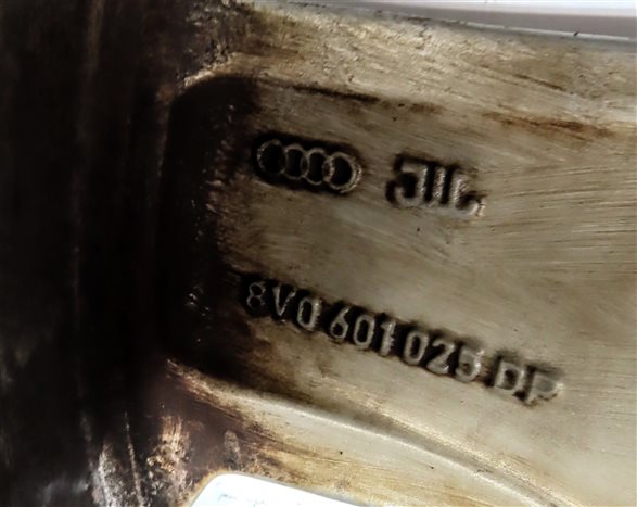 Thumbnail 4: 2017-2018 AUDI A3 (8V) 17X7.5 INCH ALUMINUM ALLOY 5 SPOKE (OPT CTO) WHEEL RIM