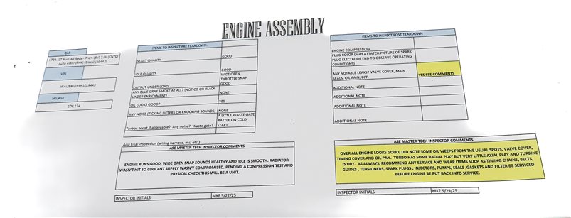 Thumbnail 7: 2016-2018 AUDI A3 TT (8V MK3) 2.0L CNTC TURBO ENGINE ASSEMBLY (108k)