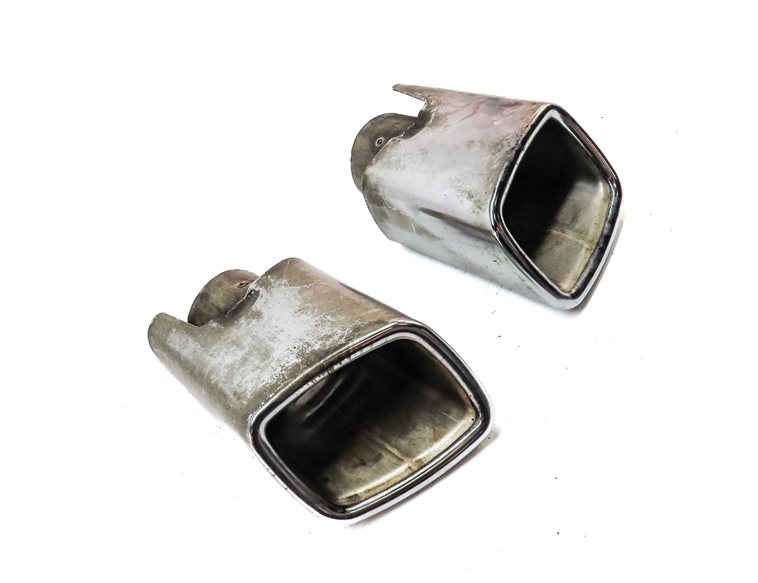 Thumbnail 3: 07-12 MERCEDES GL450 GL550 (X164) REAR LEFT & RIGHT MUFFLER EXHAUST TIP SET 2