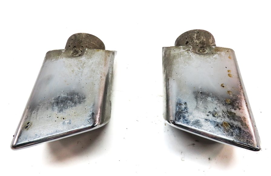 Thumbnail 5: 07-12 MERCEDES GL450 GL550 (X164) REAR LEFT & RIGHT MUFFLER EXHAUST TIP SET 2