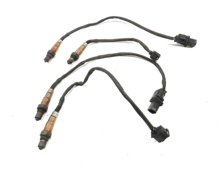 Thumbnail 2: 2008 MERCEDES GL450 X164 4.6L (273.9) PRE POST CAT ENGINE O2 OXYGEN SENSOR SET 4