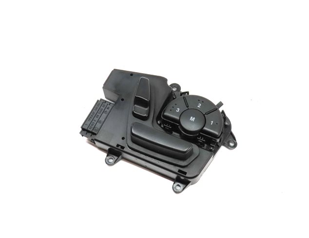 2008 MERCEDES GL450 X164 FRONT RIGHT DRIVER SEAT ADJUST SWITCH w/ MEMORY (BLACK)