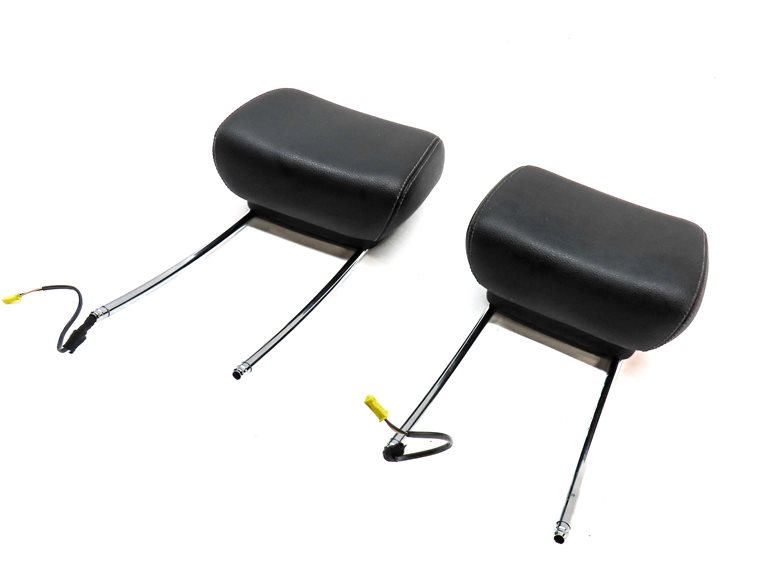06-12 MERCEDES GL R CLASS W164 W251 FRONT LEFT & RIGHT HEADREST SET/2 (Black)