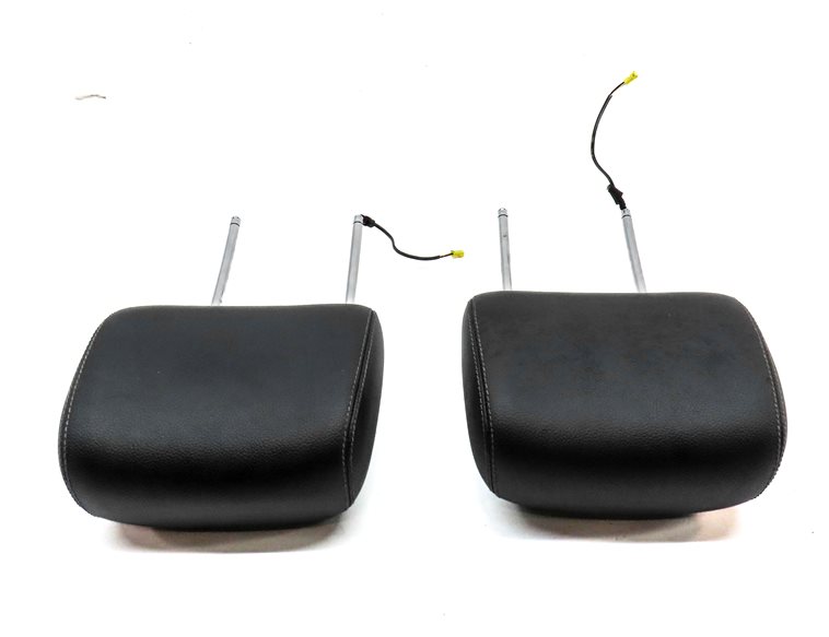 Thumbnail 4: 06-12 MERCEDES GL R CLASS W164 W251 FRONT LEFT & RIGHT HEADREST SET/2 (Black)