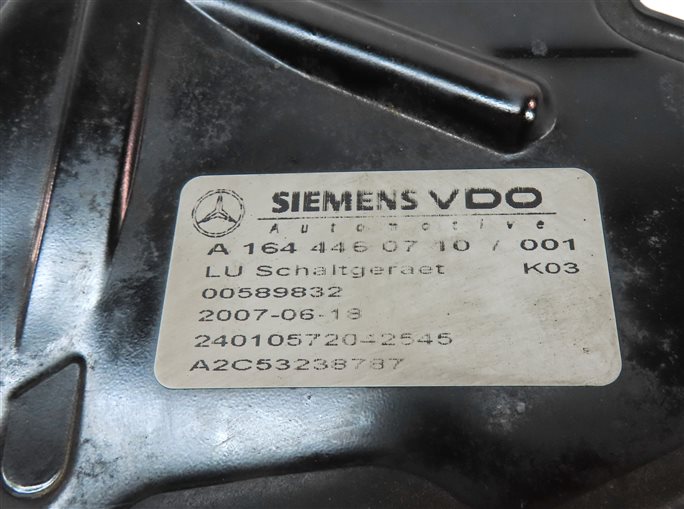 Thumbnail 4: 06-09 MERCEDES CL500 GL320 GL450 GL550 ML320 ML350 TRANSMISSION CONTROL MODULE