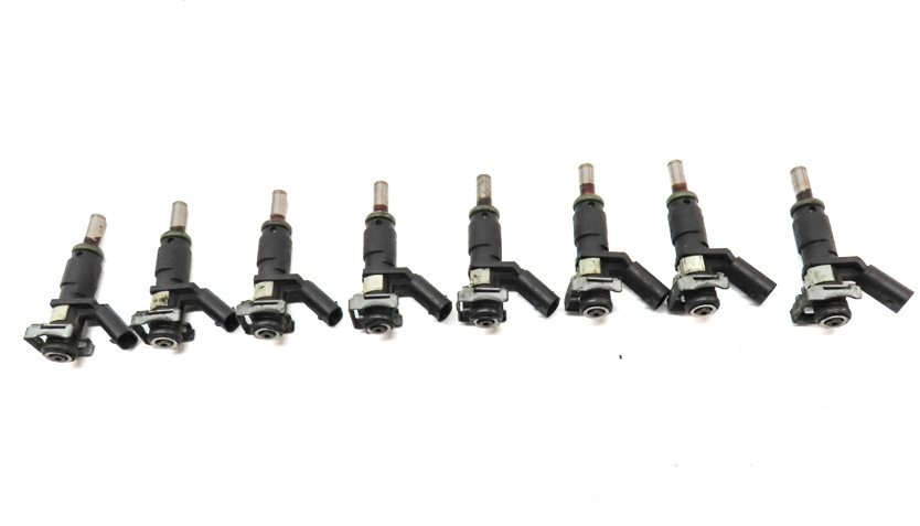 Thumbnail 2: 06-12 MERCEDES C E G GL ML S SL (W204 W212 W221 W164 X164) FUEL INJECTOR SET 8