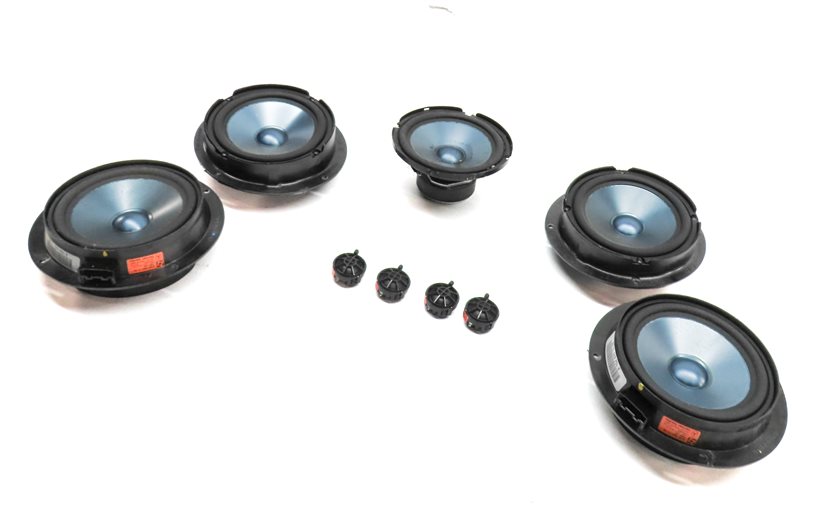 2008 MERCEDES GL450 (X164) SUBWOOFER MIDRANGE TWEETER LOGIC 7 SPEAKER SET 9