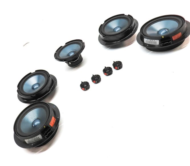 Thumbnail 3: 2008 MERCEDES GL450 (X164) SUBWOOFER MIDRANGE TWEETER LOGIC 7 SPEAKER SET 9