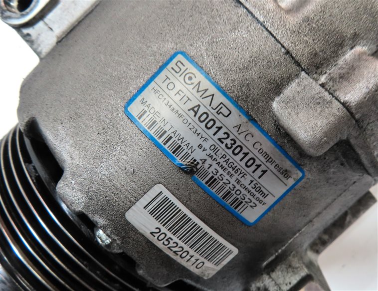 Thumbnail 7: 2008 MERCEDES GL450 (X164) 4.6L ENGINE SIGMAP A/C AIR CONDITIONING COMPRESSOR