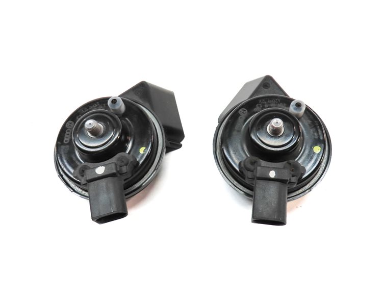 Thumbnail 4: 2008-2017 AUDI A4 A5 S4 S5 Q5 (B8 8K 8R 8T) HIGH & LOW TONE SAFETY HORN SET