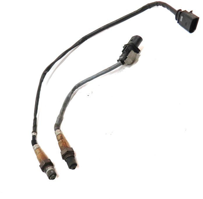 Thumbnail 3: 2012 AUDI A4 (B8 8K) 2.0L CAEB PRE POST CAT O2 OXYGEN LAMBDA PROBE SENSOR SET-2