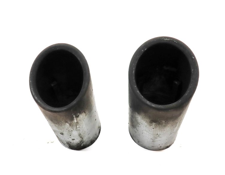 Thumbnail 2: 2009-2013 AUDI A4 A5 (B8 8K 8T) REAR LEFT & RIGHT MUFFLER PIPE EXHAUST TIP SET-2