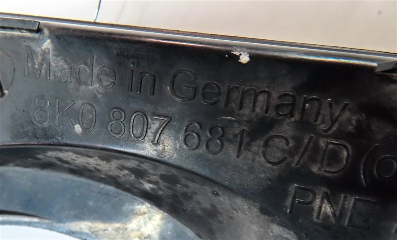 Thumbnail 11: 2012 AUDI A4 (B8 8K) FRONT LEFT & RIGHT FOGLIGHT GRILLE TRIM SET-2