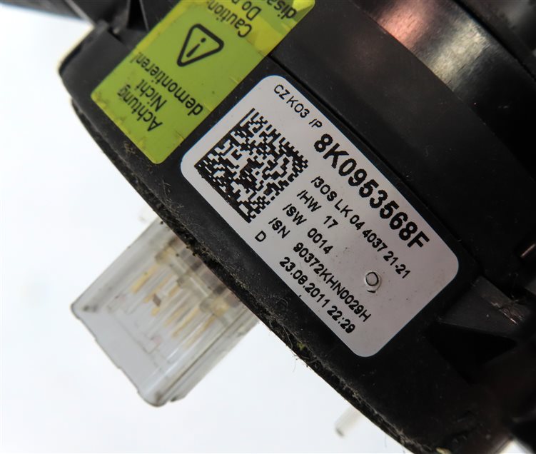 Thumbnail 7: 2009-2012 AUDI A4 S4 (B8 8K) STEERING COLUMN COMBINATION SWITCH & CLOCKSPRING