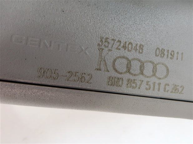 Thumbnail 7: 09-12 AUDI A4 A5 A6 Q5 S4 S5 B8 8K 8T 8R AUTODIM COMPASS REARVIEW MIRROR (Grey)