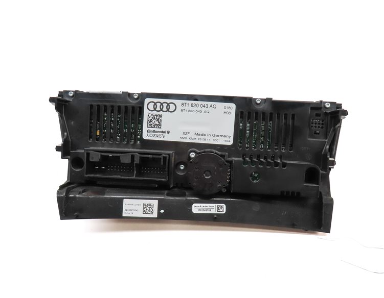 Thumbnail 5: 08-13 A4 S4 A5 S5 Q5 B8 8K 8T FRONT HEATER A/C TEMPERATURE CLIMATE CONTROL PANEL