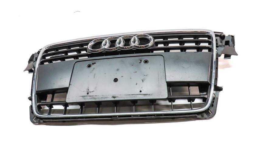 Thumbnail 2: 2009-2012 AUDI A4 (B8 8K) FRONT CENTER HOOD AIR VENT GRILLE TRIM & LICENSE MOUNT