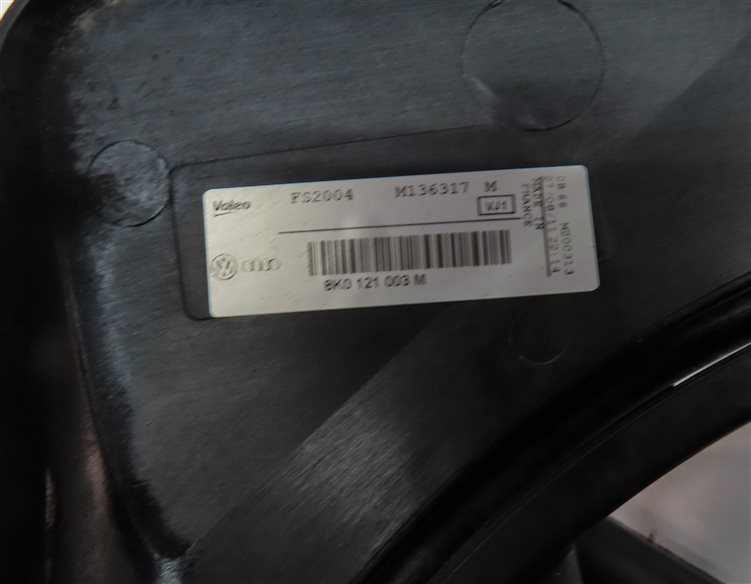 Thumbnail 6: 09-17 AUDI A4 A5 Q5 S4 (B8 8T 8R) 2.0L 3.0L 3.2L RADIATOR COOLING FAN w/ SHROUD