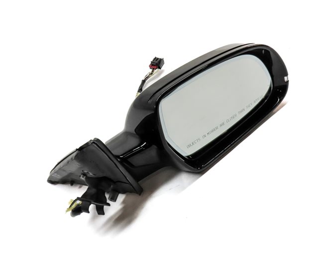 Thumbnail 3: 10-16 AUDI A4 (B8 8K) RIGHT PASSENGER HEATED AUTODIM MEMORY DOOR MIRROR (Black)