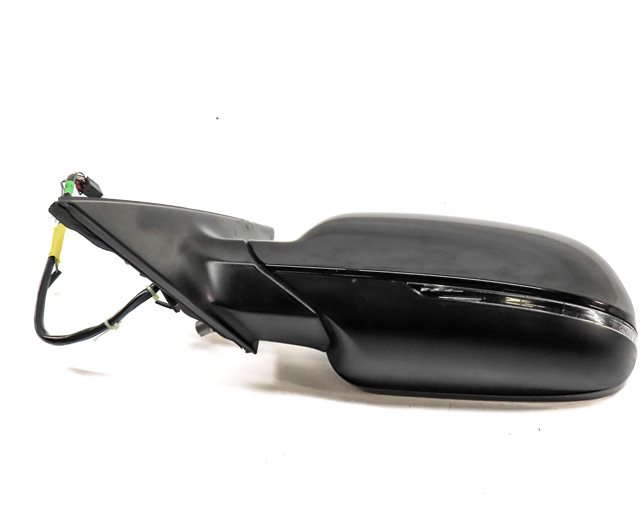 Thumbnail 6: 2010-2016 AUDI A4 (B8 8K) LEFT DRIVER HEATED AUTODIM MEMORY DOOR MIRROR (Black)