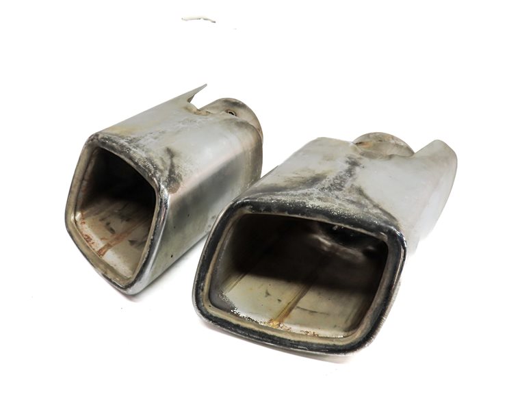 2006-2011 MERCEDES ML350 ML450 4MATIC REAR MUFFLER EXHAUST TIP SET/2 (CHROME)