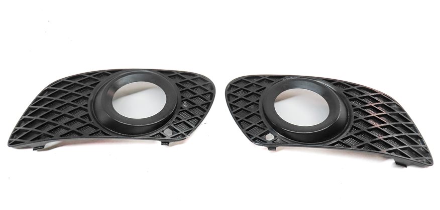 Thumbnail 2: 06 MERCEDES ML350 W164 FRONT LEFT & RIGHT LOWER FOG LIGHT LAMP TRIM GRILLE SET/2
