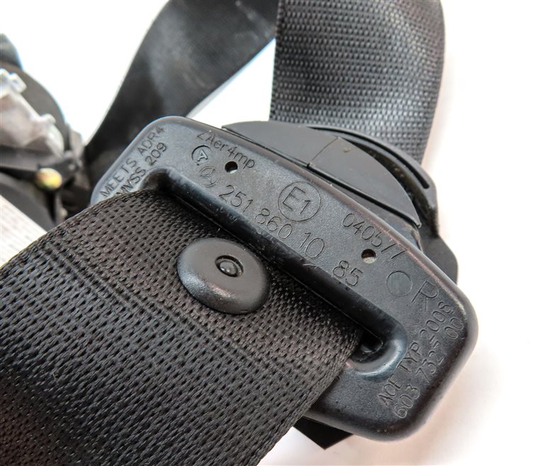 Thumbnail 5: 06-07 MERCEDES GL450 ML320 ML350 ML500 RIGHT FRONT SEATBELT RETRACTOR (Black)