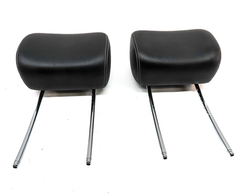 Thumbnail 2: 06-10 MERCEDES ML R CLASS LEFT DRIVER & RIGHT PASSENGER HEADREST SET/2 (Black)