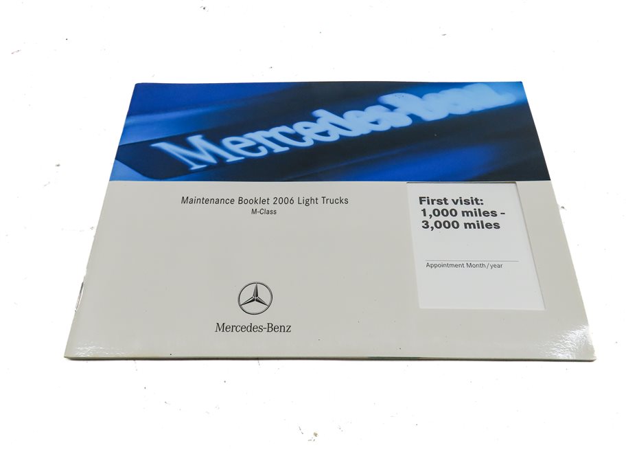Thumbnail 11: 2006 MERCEDES ML350 (W164) 3.5L (272.967) OWNER'S MANUAL BOOKLET SET/11 w/CASE
