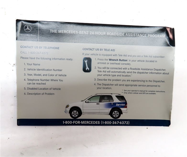 Thumbnail 4: 2006 MERCEDES ML350 (W164) 3.5L (272.967) OWNER'S MANUAL BOOKLET SET/11 w/CASE