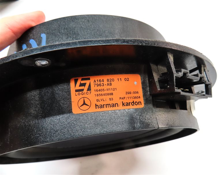 Thumbnail 20: 06 MERCEDES ML350 (W164) LOGIC 7 AUDIO RADIO STEREO SOUND SYSTEM SPEAKER SET/11