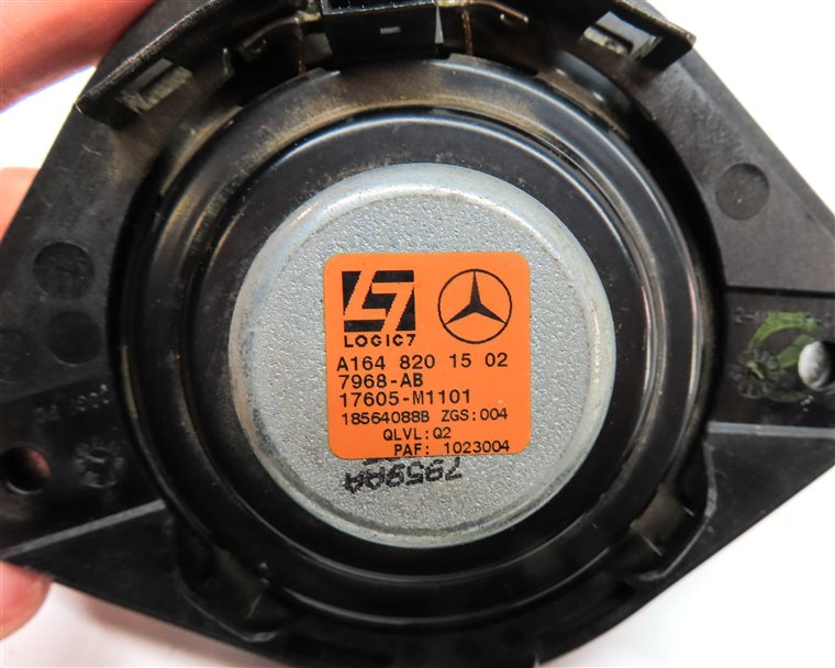 Thumbnail 22: 06 MERCEDES ML350 (W164) LOGIC 7 AUDIO RADIO STEREO SOUND SYSTEM SPEAKER SET/11