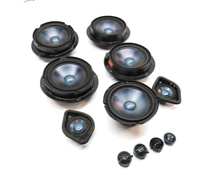 Thumbnail 3: 06 MERCEDES ML350 (W164) LOGIC 7 AUDIO RADIO STEREO SOUND SYSTEM SPEAKER SET/11